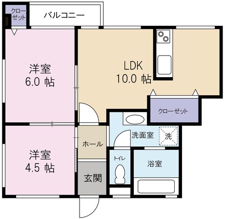 HillSteageTakaoの物件間取画像